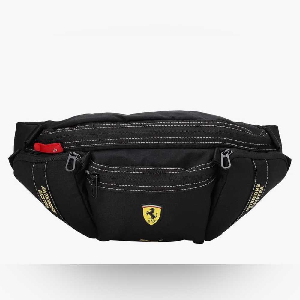 BNWT Puma Unisex-Adult Ferrari SPTWR Stmnt Xbdy Bag, Black